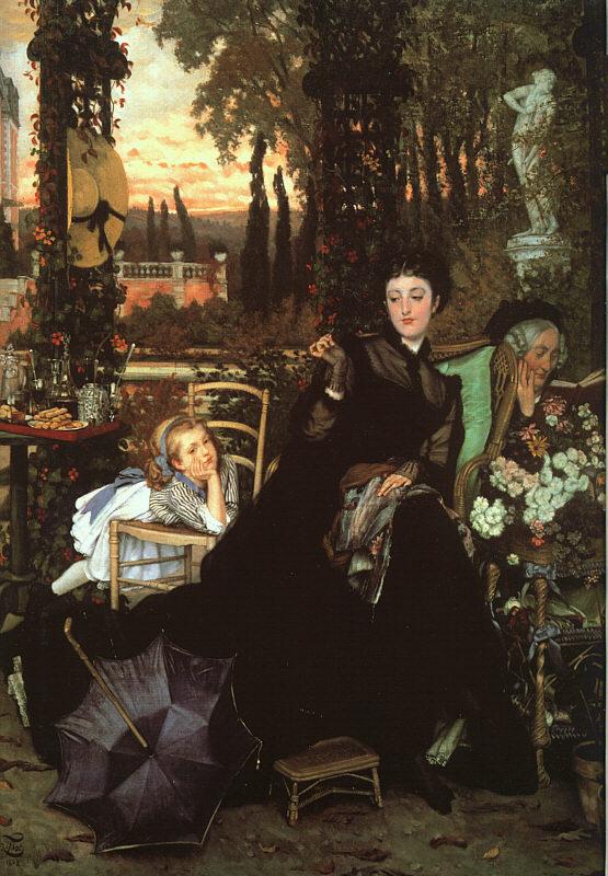 James Tissot Une Veuve  (A Widow) Germany oil painting art